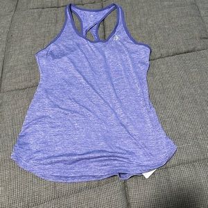 Adidas Keyhole Racerback Athletic Tank. Purple Size M. NWT